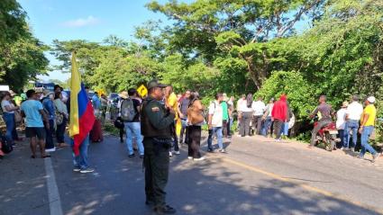 Bloqueos en La Guajira.