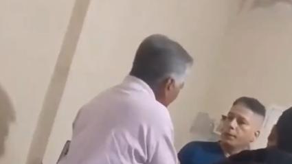 Captura de video de pelea en templo evangélico.