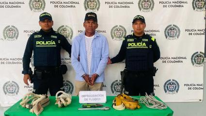 Capturado en Piojó.