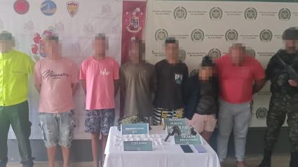 Capturados en Luruaco.