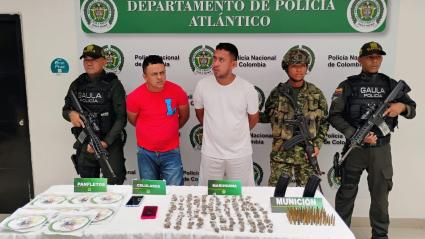 Capturados en Sabanalarga.