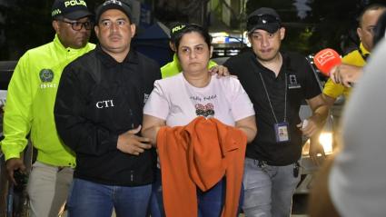 Dayana Jassir, capturada por las autoridades.