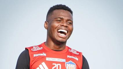Déiber Caicedo, jugador que podría ser titular en Junior.