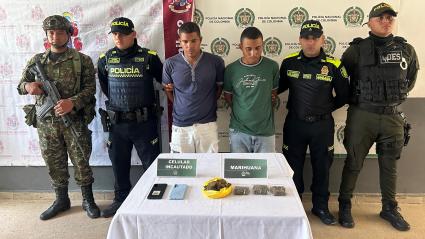 Detenidos en Luruaco.