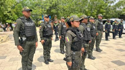 La Fuerza Pública en el Día de las Madres.