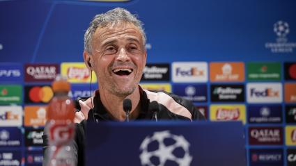 Luis Enrique, técnico del PSG.
