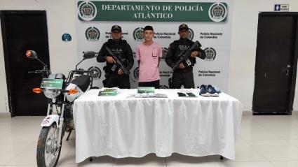 Sujeto capturado en Baranoa.