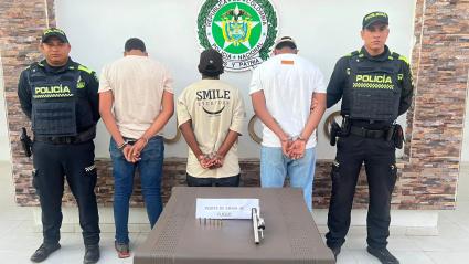 Capturados en Albania, La Guajira.