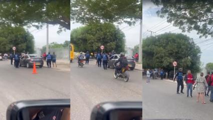 Caso de agentes de tránsito en Soledad.