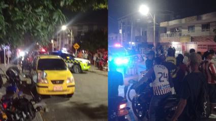 Escena en el barrio Universal.