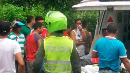 Escena en la vía Cordialidad.