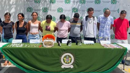 Miembros de 'los del Hueco', capturados.