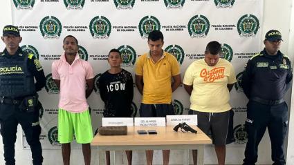 Miembros del 'Combo la Gran Colombia'.