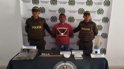 Presunto expendedor, capturado en Magangué.