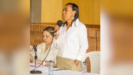 Tatiana Niebles, exalcaldesa de Sincelejo.