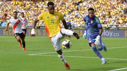Partido entre Colombia y Perú.