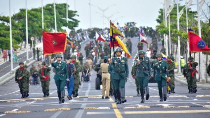 Barranquilla celebra este domingo la Independencia con desfile militar en el Gran Malecón 