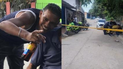 Yesid Rafael Carrillo Valencia, de 30 años de edad, asesinado en Las Malvinas.