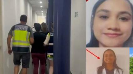 Catherine Román González, capturada en España.