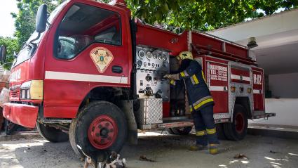 En el lugar hicieron presencia el cuerpo de bomberos