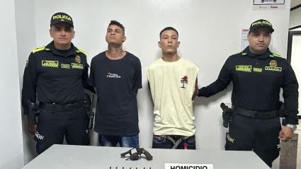 Los capturados fueron puestos a disposición de la Fiscalía 