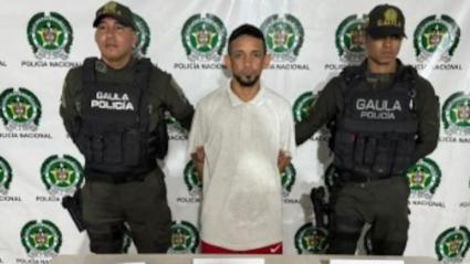 captura de Darwin David García Garban, conocido con el alias de ‘Charawy’