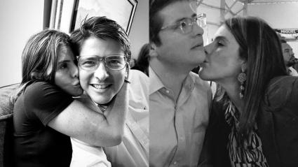 María Carolina Hoyos Turbay y Miguel Uribe Turbay 