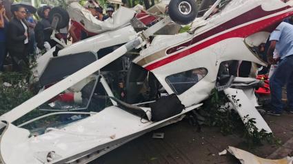 Momento del accidente