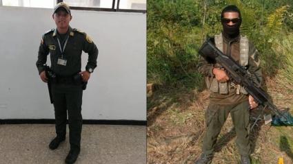 Oficial José Daniel Valera Narváez, muerto en atentado con dron bomba en Amalfi.