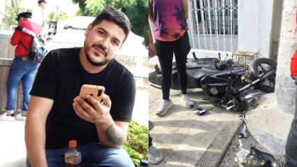  Michael Munive Carrasquilla, de 32 años de edad, muerto en accidente de tránsito.