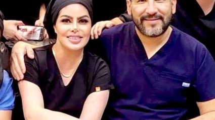 Madre y padrastro de Paloma Nicole