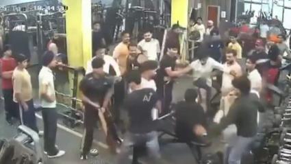 Imagen del momento del incidente