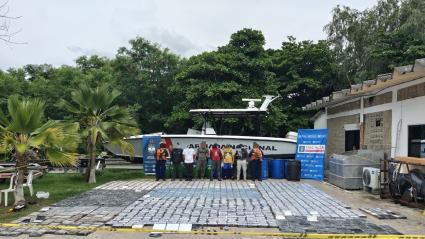 Incautación y capturados en Barranquilla