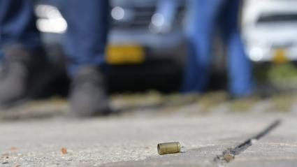 Imagen referencial de la escena del crimen 