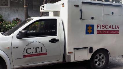 Imagen referencial de la escena del crimen 