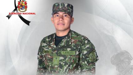 Soldado profesional Leandro Kutdu Torres