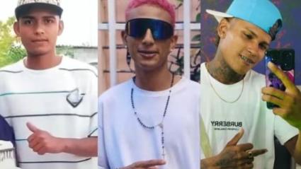  Aly David Suárez, de 21 años. Anderson David, de 22 años. Kevin David Burgos Rodríguez, de 21 años.