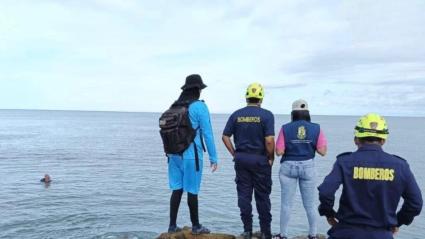 El cuerpo del joven fue rescatado por el Cuerpo de Bomberos Voluntarios.