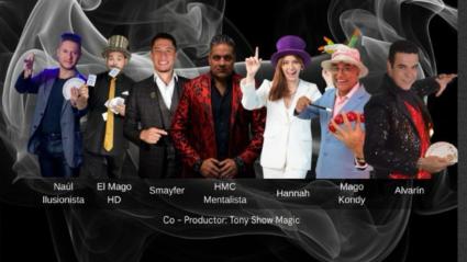 Parte de la nómina de artistas que estarán este domingo en el Teatro José Consuegra Higgins