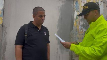 Abraham Elías Muñoz Guerra, hijo de la fiscal Betzaida Guerra Martínez, capturado por corrupción.