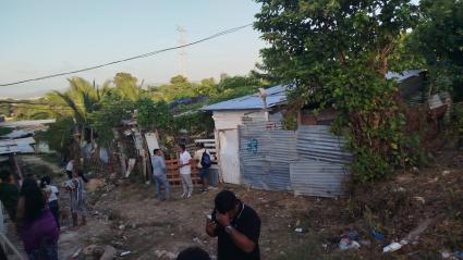 Lugar donde se reportó el caso el barrio Me Quejo.