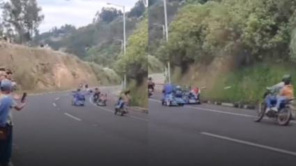 Momento del accidente