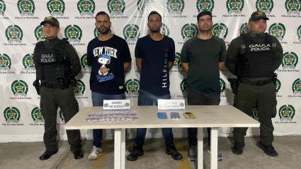 Capturados por la Policía Metropolitana en los operativos contra ‘los Costeños’.