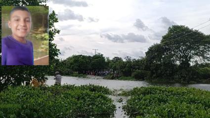 Niño encontrado sin vida