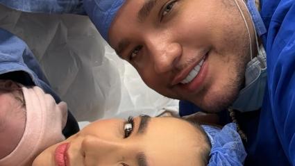 Primeras fotos de Emilia, hija de Jessi Uribe y Paola Jara