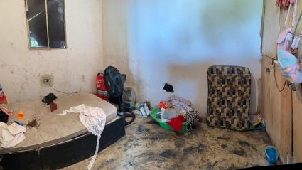 Vivienda donde se habrían registrado los abusos contra la menor.