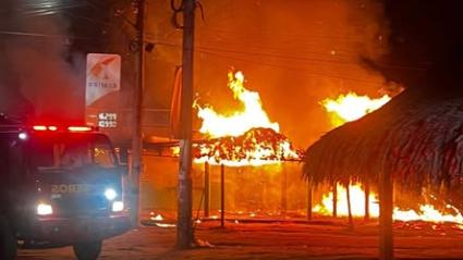 Momento de la conflagración