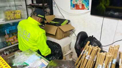 Momento de la incautación