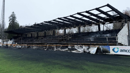 Estadio del Haka FC fue quemado por sus hinchas.