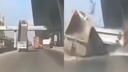 Captura de video del momento de los hechos